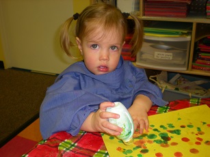 0001 littlest artist at work